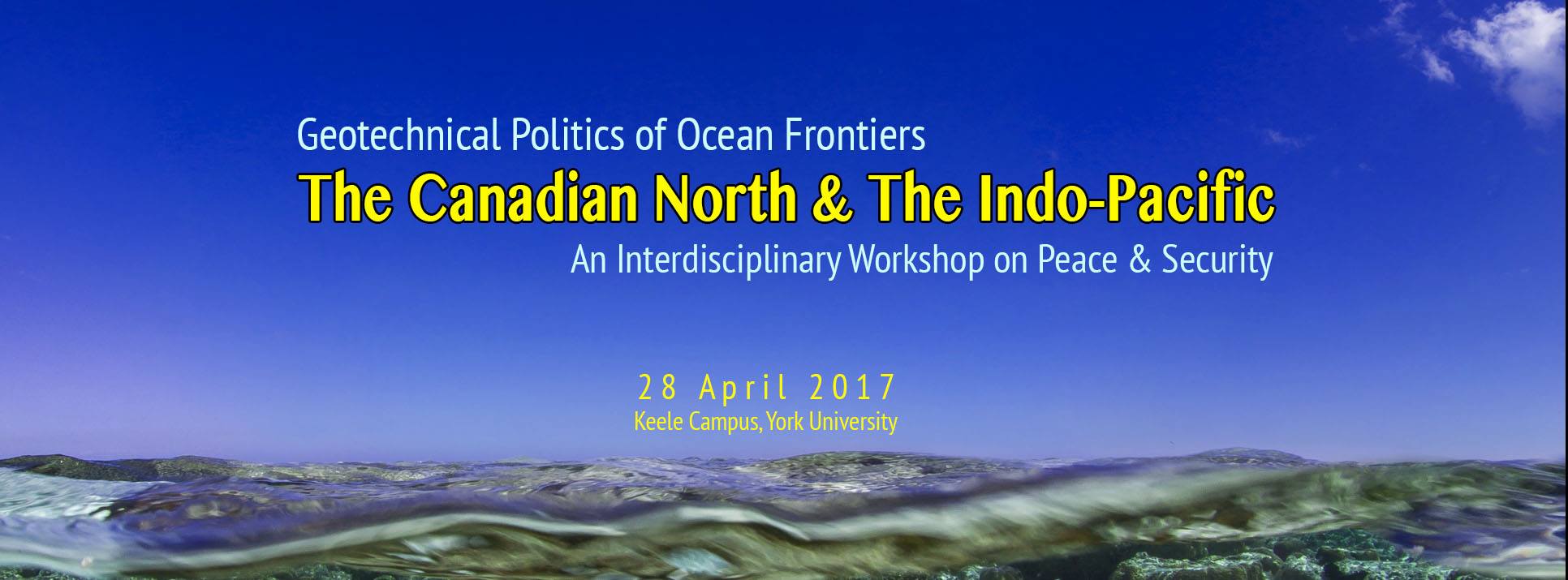 Geotechnical Politics of Ocean Frontiers: The Canadian North & the Indo-Pacific